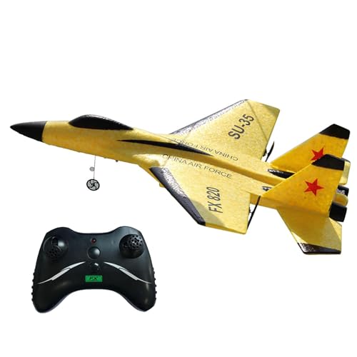 Zestivra Fernbedienungsebene-SU-35 Fernbedienungskampfflugzeug-RC-Flugzeug, Su-35 2Ch Fighter Stunt RC Flugzeugflugzeug Modell Spielzeug Für Erwachsene von Zestivra