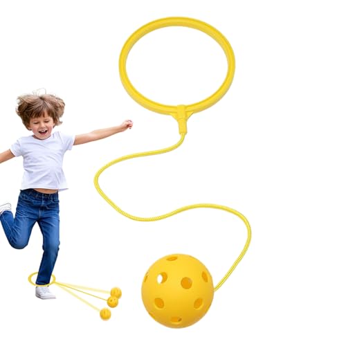 Zestivra - Fußring, Hüpfspielzeug | Drehender weicher Sprungreifen in leuchtenden Farben | Koordinationsspielzeug für Kinder zum Trainieren von Gleichgewicht, Fitness und Bewegung im Freien von Zestivra