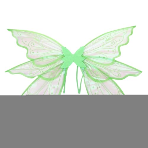 Zestivra Glitzer-Feenflügel, Glitzer-Feenflügel für Erwachsene | Feast Dressing Wings,Feenflügel für Erwachsene und Mädchen, Engels-Schmetterlingsflügel, Halloween-Cosplay-Partykostüm von Zestivra