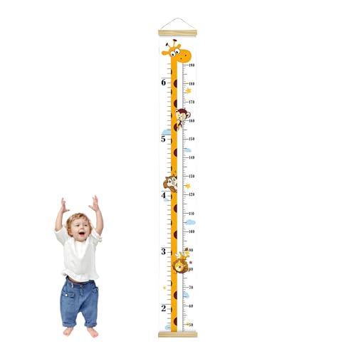Zestivra Messlatte, abnehmbare Leinwand, Größe | Wanddekoration für Babyzimmer, oder Mädchen, Deko-Zubehör für Kinderzimmer und Badezimmer Zestivra Messlatte, abnehmbare Leinwand, Größe | Wanddekoration für Babyzimmer, oder Mädchen, Deko-Zubehör für Kinderzimmer und Badezimmer von Zestivra