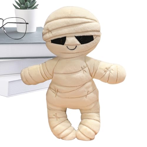 Zestivra Puppen aus Plüsch – Mume Mummy Pluxie, Halloween-Dekoration, weiches Kissen mit Herbst-Thema | elegante saisonale Ornamente, Plüschspielzeug-Design Zestivra Puppen aus Plüsch – Mume Mummy Pluxie, Halloween-Dekoration, weiches Kissen mit Herbst-Thema | elegante saisonale Ornamente, Plüschspielzeug-Design von Zestivra