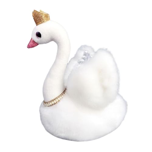 Zestivra Schwanen-Plüschspielzeug | Swan Plüschtiere, weiße Gänse Pluxie 11 Zoll mit Halskette, weiches Plüsch-Schwan-Spielzeug Dekoration Zestivra Schwanen-Plüschspielzeug | Swan Plüschtiere, weiße Gänse Pluxie 11 Zoll mit Halskette, weiches Plüsch-Schwan-Spielzeug Dekoration von Zestivra