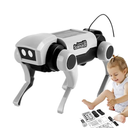 Zestivra Solar-Roboter-Hundeset, Roboter-Set für Hunde, intelligentes Experiment, intelligentes Roboter-Set für Hunde, Finger, pädagogische Hunde für Kinder, Hunde-Set von Bricol Zestivra Solar-Roboter-Hundeset, Roboter-Set für Hunde, intelligentes Experiment, intelligentes Roboter-Set für Hunde, Finger, pädagogische Hunde für Kinder, Hunde-Set von Bricol von Zestivra