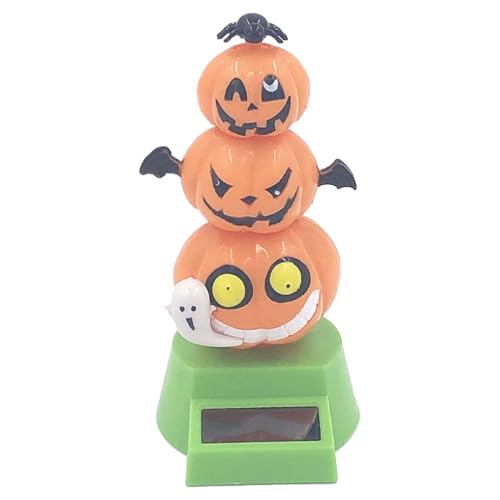 Zestivra s Solar-Tänzerinnen | Geist Kürbis Halloween Solar | Oszillierend gruselig Dekoration Innen Auto Geschenk Party von Zestivra