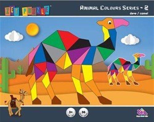 Zet Puzzle Tierfarben Serie 2 Deve/Kamel von Zet Zeka