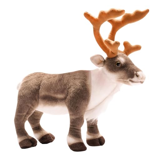 Plüschtiere Rentier Kuscheltier Spielzeug | Dekokissen Weiche Elchpuppe Hirsch Plüsch Weihnachten Elch Kuscheltier Für Stühle, Betten, Schlafzimmer Rentier Deko Figuren Plüschtiere Rentier Kuscheltier Spielzeug | Dekokissen Weiche Elchpuppe Hirsch Plüsch Weihnachten Elch Kuscheltier Für Stühle, Betten, Schlafzimmer Rentier Deko Figuren von Zetqhuu