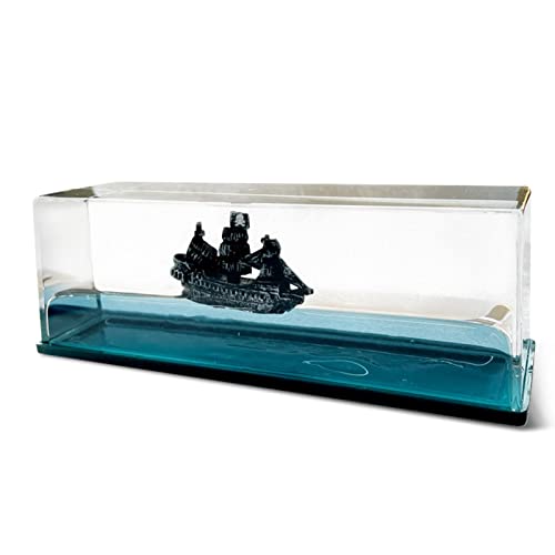Zetqhuu Black Pearl Ship In A Bottle Fluid Liquid Drift Flasche - Piratenschiff Dekoration Unsinkbares Bootsdekor Für Schlafzimmer, Hotel, Tischplatte Zetqhuu Black Pearl Ship In A Bottle Fluid Liquid Drift Flasche - Piratenschiff Dekoration Unsinkbares Bootsdekor Für Schlafzimmer, Hotel, Tischplatte von Zetqhuu