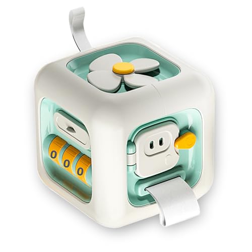 Zewtyor Montessori Spielzeug, Baby Spielzeug von 1, Motorikwürfel ab 1 Jahr, Sensorisches Spielzeug für Kleinkind 1-3, Pädagogisches Lernspielzeug, Geschenk für Baby 3Jahr + Monate von Zewtyor