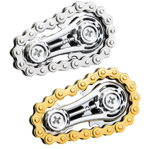 Fidget Spinner, Spielzeug entpacken, 2er Set Metall Spinner, Stress Spielzeug Für Erwachsene Und Kinder, Handliches Fidget Toys Für Konzentration Und Entspannung Fidget Spinner, Spielzeug entpacken, 2er Set Metall Spinner, Stress Spielzeug Für Erwachsene Und Kinder, Handliches Fidget Toys Für Konzentration Und Entspannung von ZexJpr