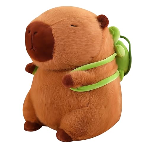 ZexJpr Capybara Kuscheltier, Niedliches Wasserschwein Plüschtier, Weiches Capybara Plüschtier Für Kinder, 25cm Kuscheltiere, Reisen Und Spielzeit ZexJpr Capybara Kuscheltier, Niedliches Wasserschwein Plüschtier, Weiches Capybara Plüschtier Für Kinder, 25cm Kuscheltiere, Reisen Und Spielzeit von ZexJpr
