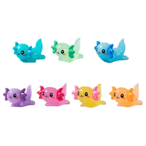 7er-Pack Sechseckige Drachen-Miniaturfiguren, DIY-Aquarium-Topfdekorationen Für Den Garten 7er-Pack Sechseckige Drachen-Miniaturfiguren, DIY-Aquarium-Topfdekorationen Für Den Garten von Zeyeo