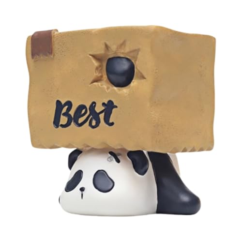 Niedliche Panda-Blumentopfstatuen, Topfornamente Für Zuhause, Balkon Und Schreibtisch(Handstand) von Zeyeo