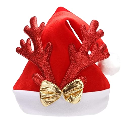 Zgehnao Weiche Weihnachtsmütze Hirsch Horn Weihnachten Party Hut Plüsch Nikolausmütze Navidads Requisiten Neujahr Dicke Weihnachtsmütze Erwachsene Zgehnao Weiche Weihnachtsmütze Hirsch Horn Weihnachten Party Hut Plüsch Nikolausmütze Navidads Requisiten Neujahr Dicke Weihnachtsmütze Erwachsene von Zgehnao