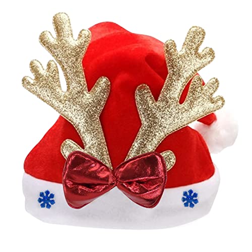 Zgehnao Weiche Weihnachtsmütze Hirsch Horn Weihnachten Party Hut Plüsch Nikolausmütze Navidads Requisiten Neujahr Dicke Weihnachtsmütze Erwachsene Zgehnao Weiche Weihnachtsmütze Hirsch Horn Weihnachten Party Hut Plüsch Nikolausmütze Navidads Requisiten Neujahr Dicke Weihnachtsmütze Erwachsene von Zgehnao