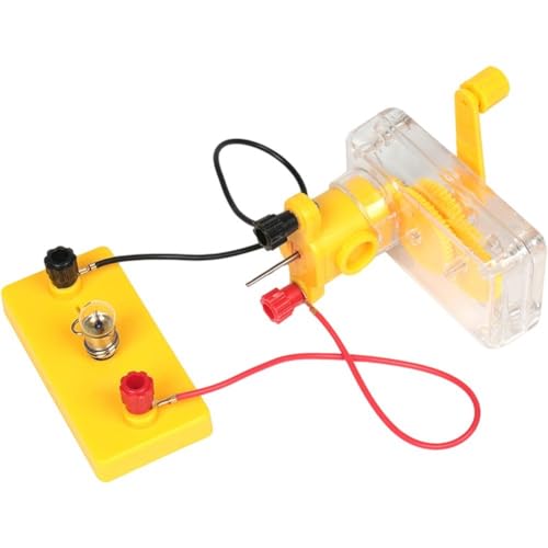 Schaltungs-lernset, Physik-Elektro-experimente-Set, Schüler-anfänger-elektroschaltungsset, Lehrmittel, Handgenerator, Elektromagnet von Zghhc