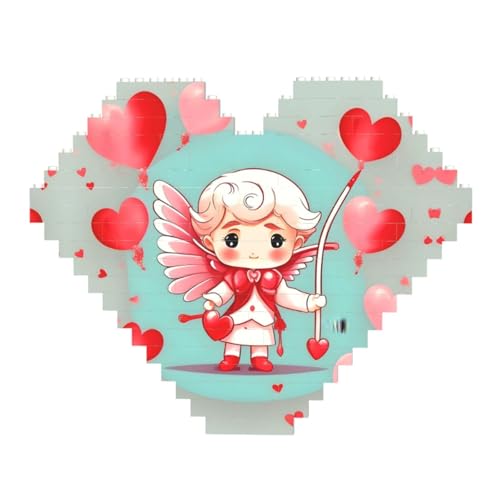 Cute Loving Boy Print Building Brick Block Puzzle - Heart Shaped Picture Puzzles, Wooden Picture Jigsaw Puzzles Cute Loving Boy Print Building Brick Block Puzzle - Heart Shaped Picture Puzzles, Wooden Picture Jigsaw Puzzles von ZhRiYan