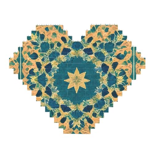 Quadrangle Pattern Print Building Brick Block Puzzle - Heart Shaped Picture Puzzles, Wooden Picture Jigsaw Puzzles Quadrangle Pattern Print Building Brick Block Puzzle - Heart Shaped Picture Puzzles, Wooden Picture Jigsaw Puzzles von ZhRiYan