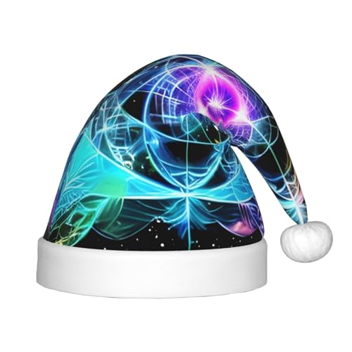 ZhRiYan Acht dimensionaler Raum, klassische Weihnachtsmann-Weihnachtsmann-Weihnachtsmann-Neujahrsparty-Kopfbedeckung – warmer Urlaubshut – perfekte Kopfbedeckung für Weihnachten, Halloween ZhRiYan Acht dimensionaler Raum, klassische Weihnachtsmann-Weihnachtsmann-Weihnachtsmann-Neujahrsparty-Kopfbedeckung – warmer Urlaubshut – perfekte Kopfbedeckung für Weihnachten, Halloween von ZhRiYan
