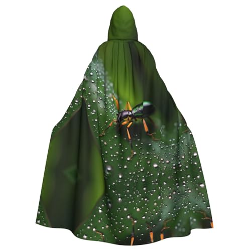 ZhRiYan Amazonian Insects Kapuzenumhang – ideal für Cosplay, Weihnachten, Halloween und Osterpartys – Stil für jede Bühne oder Maskerade von ZhRiYan