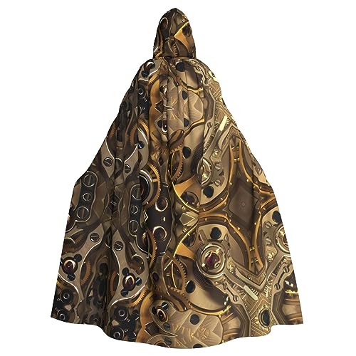 ZhRiYan Cooler Steampunk-Umhang mit Kapuze – ideal für Cosplay, Weihnachten, Halloween und Osterpartys – Stil für jede Bühne oder Maskerade ZhRiYan Cooler Steampunk-Umhang mit Kapuze – ideal für Cosplay, Weihnachten, Halloween und Osterpartys – Stil für jede Bühne oder Maskerade von ZhRiYan