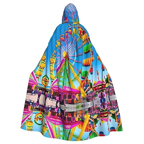ZhRiYan Corlorful Park Kapuzenumhang – ideal für Cosplay, Weihnachten, Halloween und Osterpartys – Stil für jede Bühne oder Maskerade ZhRiYan Corlorful Park Kapuzenumhang – ideal für Cosplay, Weihnachten, Halloween und Osterpartys – Stil für jede Bühne oder Maskerade von ZhRiYan