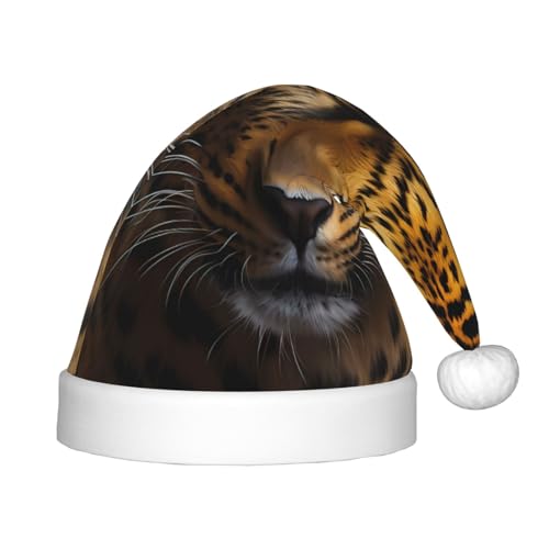 ZhRiYan Der tiefäugige Leoparden-Haarschmuck für Weihnachtsmann, Weihnachten, Neujahr, Party, warme Feiertagsmütze, perfekte Kopfbedeckung für Weihnachten, Halloween ZhRiYan Der tiefäugige Leoparden-Haarschmuck für Weihnachtsmann, Weihnachten, Neujahr, Party, warme Feiertagsmütze, perfekte Kopfbedeckung für Weihnachten, Halloween von ZhRiYan