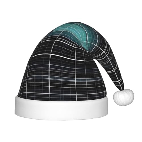 ZhRiYan Dimensional Line Space Classic Santa Xmas New Year Party Headwear - Warm Holiday Hat - Perfect Headpieces for Christmas, Halloween von ZhRiYan