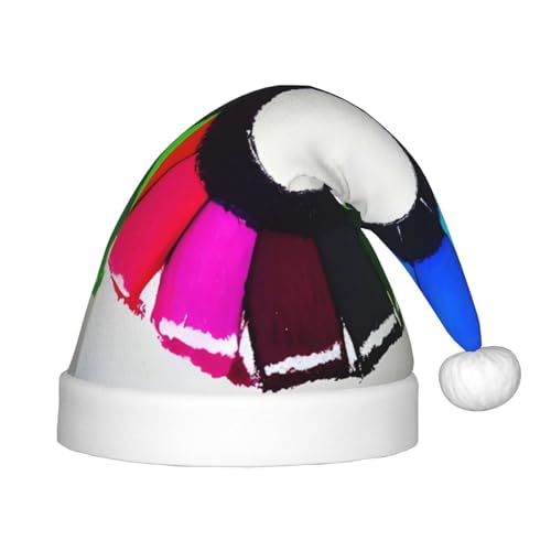ZhRiYan Farbige Kreise, klassische Weihnachtsmann-Kopfbedeckung, Weihnachtsmann, Neujahr, Party, warme Urlaubsmütze, perfekte Kopfbedeckung für Weihnachten, Halloween ZhRiYan Farbige Kreise, klassische Weihnachtsmann-Kopfbedeckung, Weihnachtsmann, Neujahr, Party, warme Urlaubsmütze, perfekte Kopfbedeckung für Weihnachten, Halloween von ZhRiYan