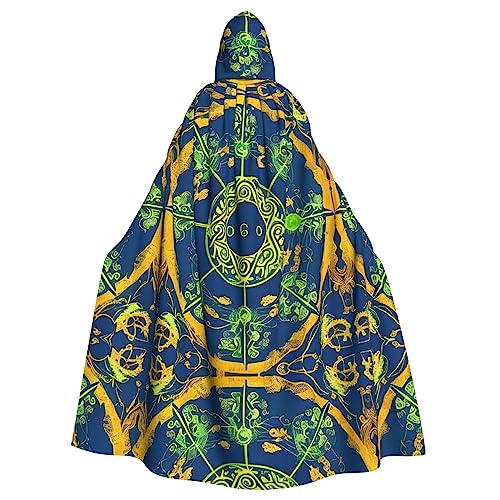 ZhRiYan Kapuzenumhang – ideal für Cosplay, Weihnachten, Halloween und Osterpartys – Stil für jede Bühne oder Maskerade von ZhRiYan