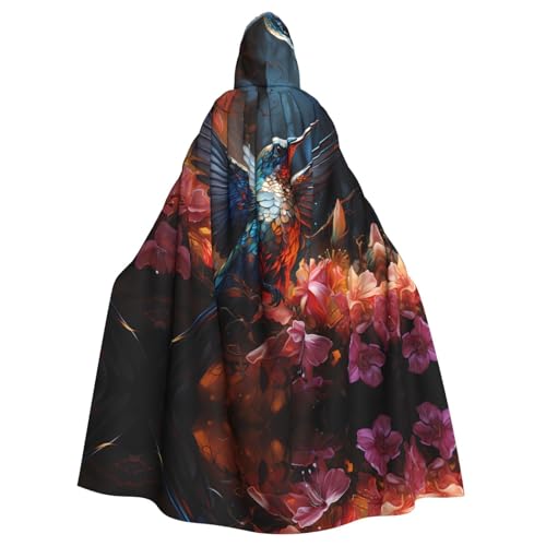 ZhRiYan Kolibri-Kapuzenumhang – ideal für Cosplay, Weihnachten, Halloween und Osterpartys – Stil für jede Bühne oder Maskerade von ZhRiYan