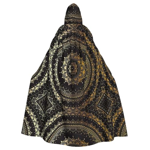 ZhRiYan Mandala-Kapuzenumhang – ideal für Cosplay, Weihnachten, Halloween und Osterpartys – Stil für jede Bühne oder Maskerade ZhRiYan Mandala-Kapuzenumhang – ideal für Cosplay, Weihnachten, Halloween und Osterpartys – Stil für jede Bühne oder Maskerade von ZhRiYan