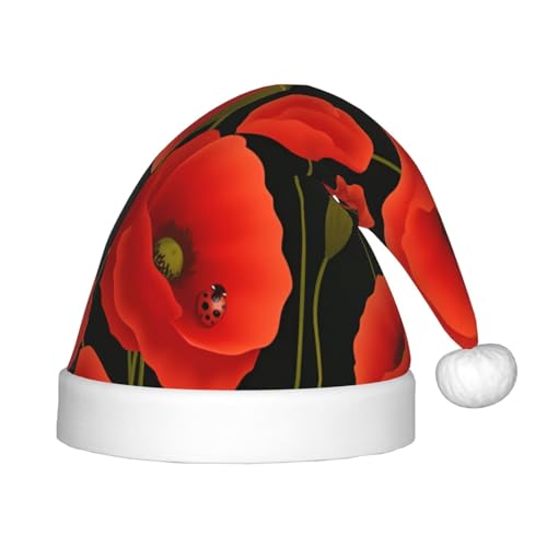 ZhRiYan Mohnblumen, klassische Weihnachtsmann-Kopfbedeckung, Weihnachtsmann, Neujahr, Party, warme Feiertagsmütze, perfekte Kopfbedeckung für Weihnachten, Halloween ZhRiYan Mohnblumen, klassische Weihnachtsmann-Kopfbedeckung, Weihnachtsmann, Neujahr, Party, warme Feiertagsmütze, perfekte Kopfbedeckung für Weihnachten, Halloween von ZhRiYan
