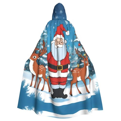 ZhRiYan Niedlicher Weihnachtsumhang mit Kapuze – ideal für Cosplay, Weihnachten, Halloween und Osterpartys – Stil für jede Bühne oder Maskerade ZhRiYan Niedlicher Weihnachtsumhang mit Kapuze – ideal für Cosplay, Weihnachten, Halloween und Osterpartys – Stil für jede Bühne oder Maskerade von ZhRiYan