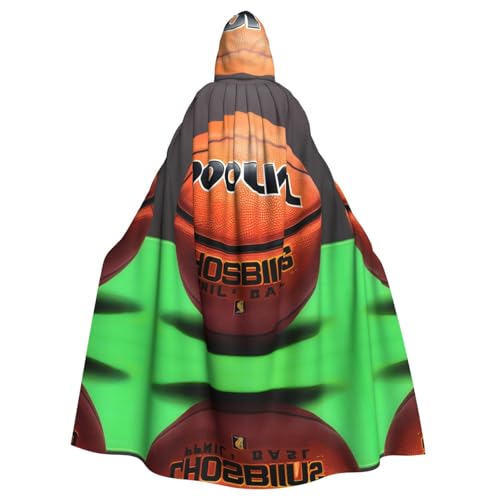 ZhRiYan Umhang mit Kapuze – ideal für Cosplay, Weihnachten, Halloween und Osterpartys – Stil für jede Bühne oder Maskerade von ZhRiYan