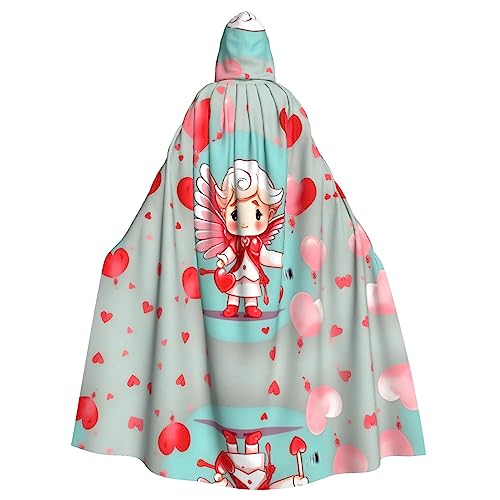 ZhRiYan Umhang mit Kapuze – ideal für Cosplay, Weihnachten, Halloween und Osterpartys – Stil für jede Bühne oder Maskerade von ZhRiYan
