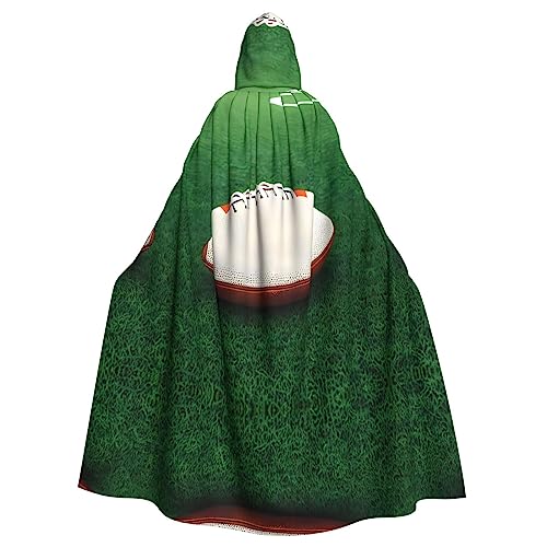 ZhRiYan Umhang mit Kapuze – ideal für Cosplay, Weihnachten, Halloween und Osterpartys – Stil für jede Bühne oder Maskerade von ZhRiYan