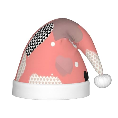 ZhRiYan Valentinstag Liebe Klassische Weihnachtsmann Xmas Neujahr Party Kopfbedeckung - Warmer Urlaub Hut - Perfekte Kopfschmuck für Weihnachten, Halloween von ZhRiYan