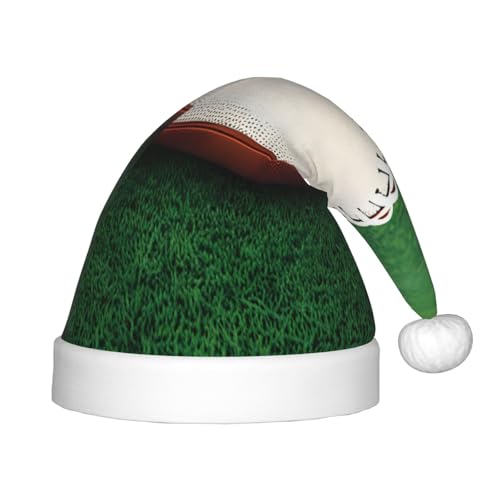 ZhRiYan Weißer Rugby-Ball, klassischer Weihnachtsmann, Weihnachten, Neujahr, Party, Kopfbedeckung, warmer Urlaubshut, perfekte Kopfbedeckung für Weihnachten, Halloween ZhRiYan Weißer Rugby-Ball, klassischer Weihnachtsmann, Weihnachten, Neujahr, Party, Kopfbedeckung, warmer Urlaubshut, perfekte Kopfbedeckung für Weihnachten, Halloween von ZhRiYan