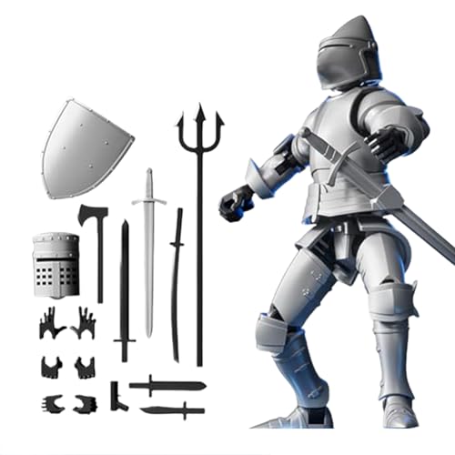 Zhadyu Actionfiguren-Set | Dekorative Figurenmodelle Bastelsets | Tischdekoration Modellbau Für Kinder Und Erwachsene, Mittelalterliche Flexible Bausatz Spielzeuge Zhadyu Actionfiguren-Set | Dekorative Figurenmodelle Bastelsets | Tischdekoration Modellbau Für Kinder Und Erwachsene, Mittelalterliche Flexible Bausatz Spielzeuge von Zhadyu