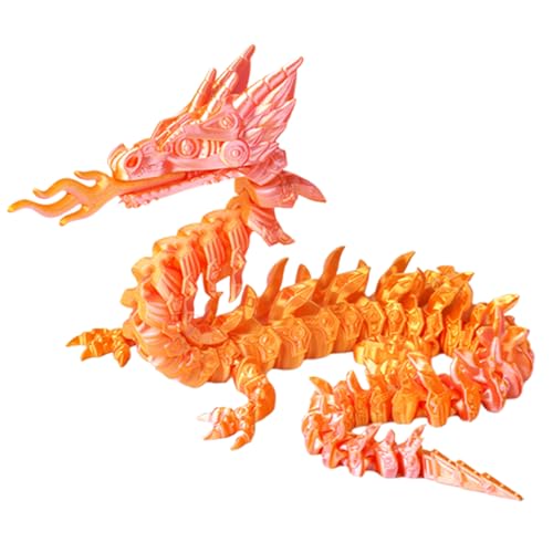 Zhadyu Artikulierter Drache,Bewegliche Tierfigur Dekoration für den Schreibtisch - Bunte 3D Drache Actionfigur Für Ostern Weihnachten Party Deko Zhadyu Artikulierter Drache,Bewegliche Tierfigur Dekoration für den Schreibtisch - Bunte 3D Drache Actionfigur Für Ostern Weihnachten Party Deko von Zhadyu
