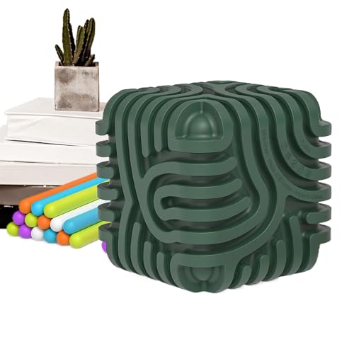 Zhadyu Fidget Board - Silikon Würfel Fidget Board zur Sensorik - Feinmotorik Spielzeug Ab 3 Jahren Für Zuhause Schule & Unterwegs von Zhadyu