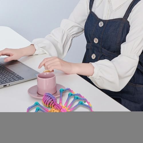 Zhadyu Gelenkspinne, Spinnen-Zappelspielzeug - Executive Desk Toys Riesenspinne | Stressabbau-Schreibtischspielzeug für Erwachsene, Zappelspielzeug, Partygeschenke für Geburtstag, Halloween, von Zhadyu