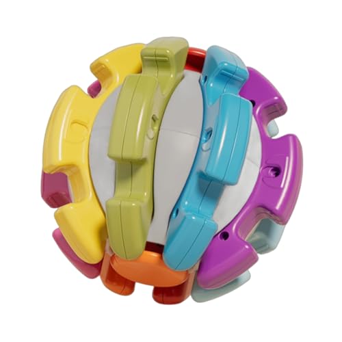 Zhadyu Kinder Ball Puzzle Spielzeug, Puzzle -Ball - Logiktraining Deformation Ball - Farbe LEARNPRESSE-Game FÜR 3-6 Jahre alte Bildungsaktivitäten von Zhadyu