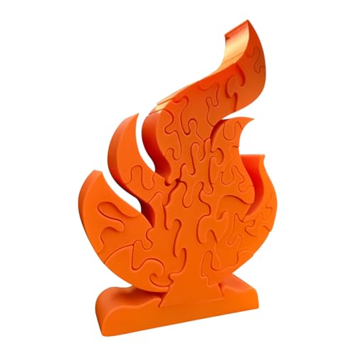 Zhadyu Kinder Puzzle Feuerform - Einzigartiges Feuer Puzzle | Kreatives Gesellschaftsspiel Für Kinder Mädchen Bildung Familienfest Partyspiele von Zhadyu