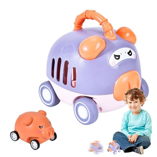 Zhadyu Spielzeugauto, Presse und Go Car - Drücken Sie und Go Racing Truck - Vorschullernaktivität, niedliche tierpressende Reibungsfahrzeug für und Mädchen Zhadyu Spielzeugauto, Presse und Go Car - Drücken Sie und Go Racing Truck - Vorschullernaktivität, niedliche tierpressende Reibungsfahrzeug für und Mädchen von Zhadyu