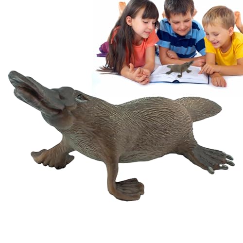 Zhadyu Spielzeugfigur - Realistische Schnabeltier-Actionfigur,Waldtierfiguren Spielzeug Home Office Dekoration Ornament Kinder Schnabeltier Spielzeug von Zhadyu