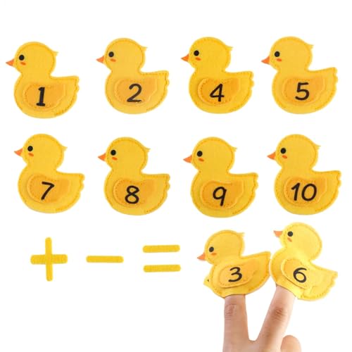 Zhadyu Tierpuppen, Fingerpuppen für Kinder - Realistische Filzpuppen -Puppengeschichte | Interaktive Rollenspielspielzeug, Mathematiklernen und Subtraktionsspiele für den Kindergarten Zhadyu Tierpuppen, Fingerpuppen für Kinder - Realistische Filzpuppen -Puppengeschichte | Interaktive Rollenspielspielzeug, Mathematiklernen und Subtraktionsspiele für den Kindergarten von Zhadyu
