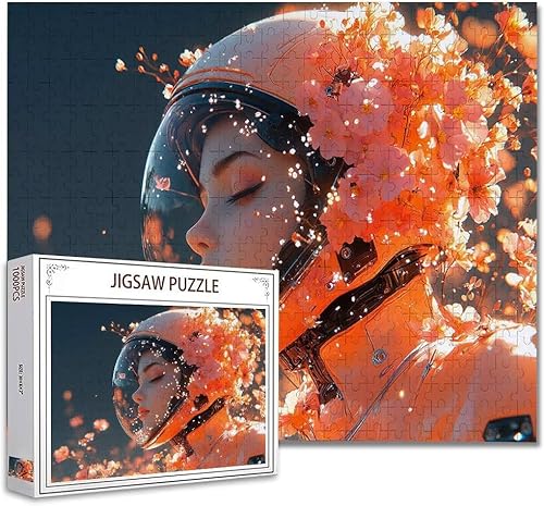 Puzzle 1000 Teile Astronaut Puzzle Erwachsene Groß Panorama, Klassische Schwerpuzzle PäDagogisches Spiel Herausforderung Impossible Kunstpuzzle, Compact Box Mit Poster Geschenke für Frauen/MäNner C-4 Puzzle 1000 Teile Astronaut Puzzle Erwachsene Groß Panorama, Klassische Schwerpuzzle PäDagogisches Spiel Herausforderung Impossible Kunstpuzzle, Compact Box Mit Poster Geschenke für Frauen/MäNner C-4 von Zhagynob