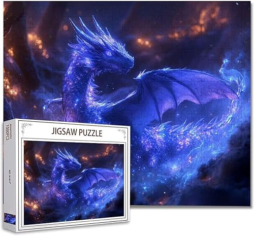Puzzle 1000 Teile Drachen Puzzle Erwachsene Groß Panorama, Klassische Schwerpuzzle PäDagogisches Spiel Herausforderung Impossible Kunstpuzzle, Compact Box Mit Poster Geschenke für Frauen/MäNner Z-7 Puzzle 1000 Teile Drachen Puzzle Erwachsene Groß Panorama, Klassische Schwerpuzzle PäDagogisches Spiel Herausforderung Impossible Kunstpuzzle, Compact Box Mit Poster Geschenke für Frauen/MäNner Z-7 von Zhagynob