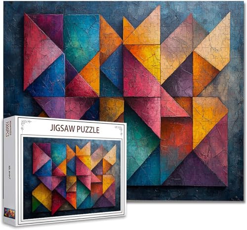 Puzzle 1000 Teile Farbe Puzzle Erwachsene Groß Panorama, Klassische Schwerpuzzle PäDagogisches Spiel Herausforderung Impossible Kunstpuzzle, Compact Box Mit Poster Geschenke für Frauen/MäNner C-2 von Zhagynob
